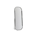 Modern Freestanding Full-Length Mirror with Sleek Black Frame